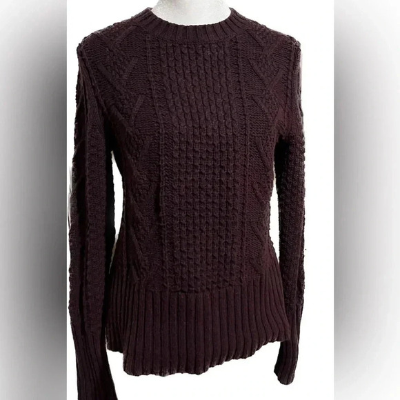 Gap small burgundy knit sweater - Picture 1 of 7